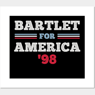 West Wing Bartlet For America 1998 Posters and Art
